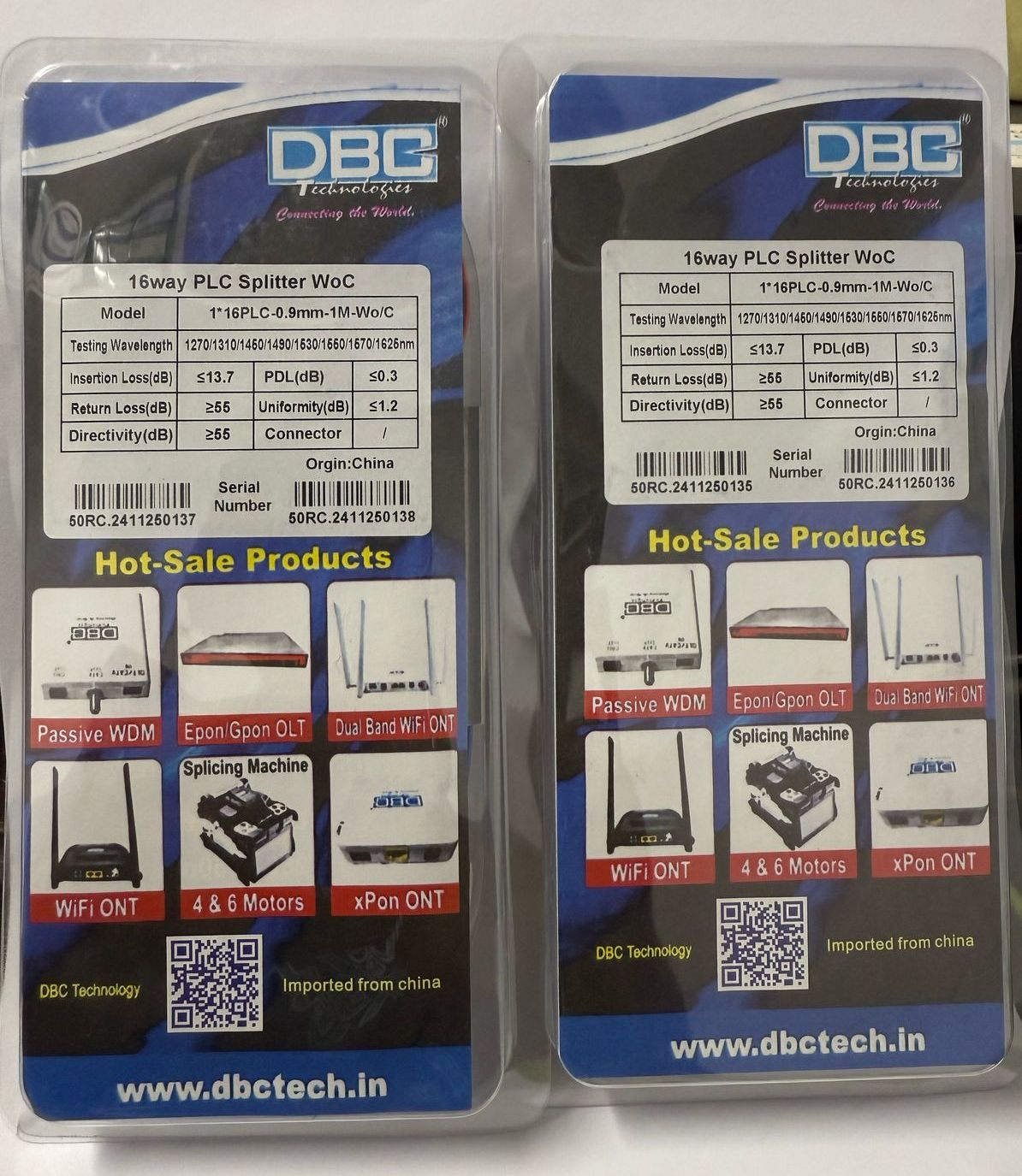 DBC 16-Way PLC Splitter
