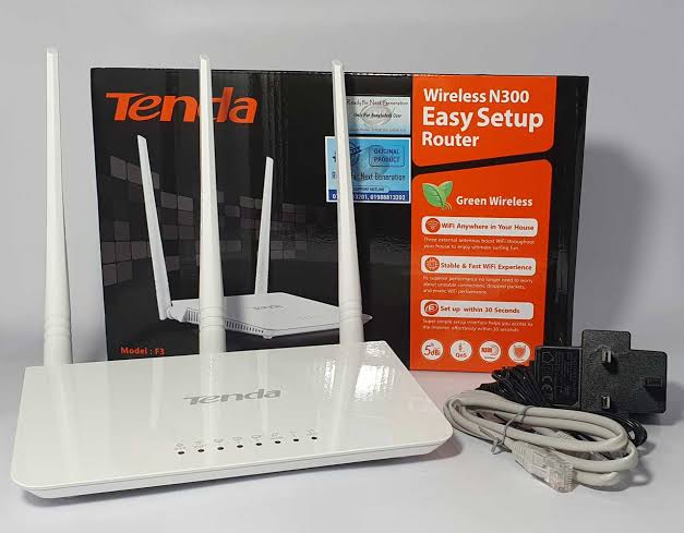 Tenda F3 300Mbps Wireless Router - Image 2
