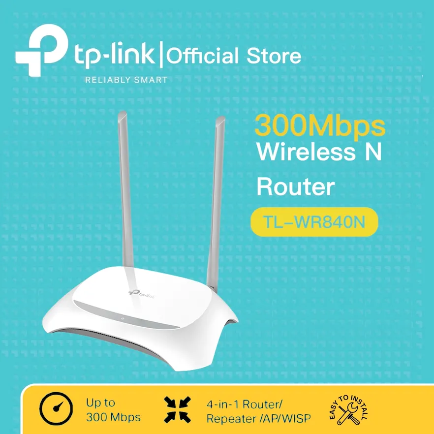 TP-Link TL-WR840N 300Mbps Wireless Router