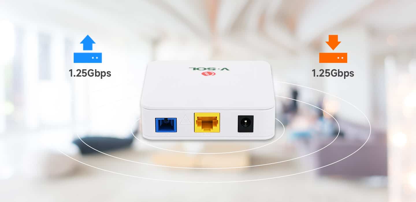 V-SOL V2801SE 1GE Secure EPON ONU - Image 2